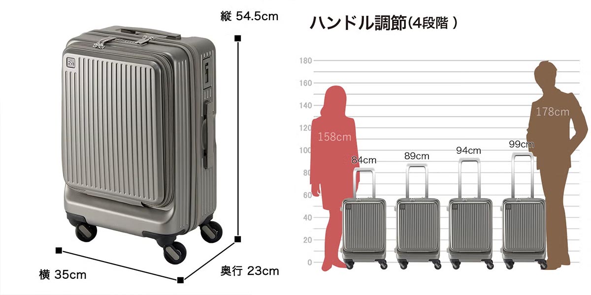 FREQUENTER ANCAR フリクエンター アンカー 4輪キャリーストッパー付き