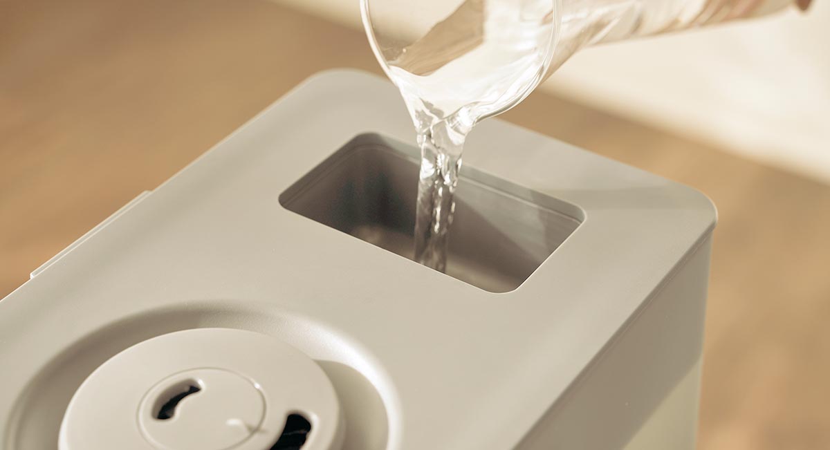 株式会社QUADS 上部給水式超音波加湿器 ERU MOIST(エルモイスト)