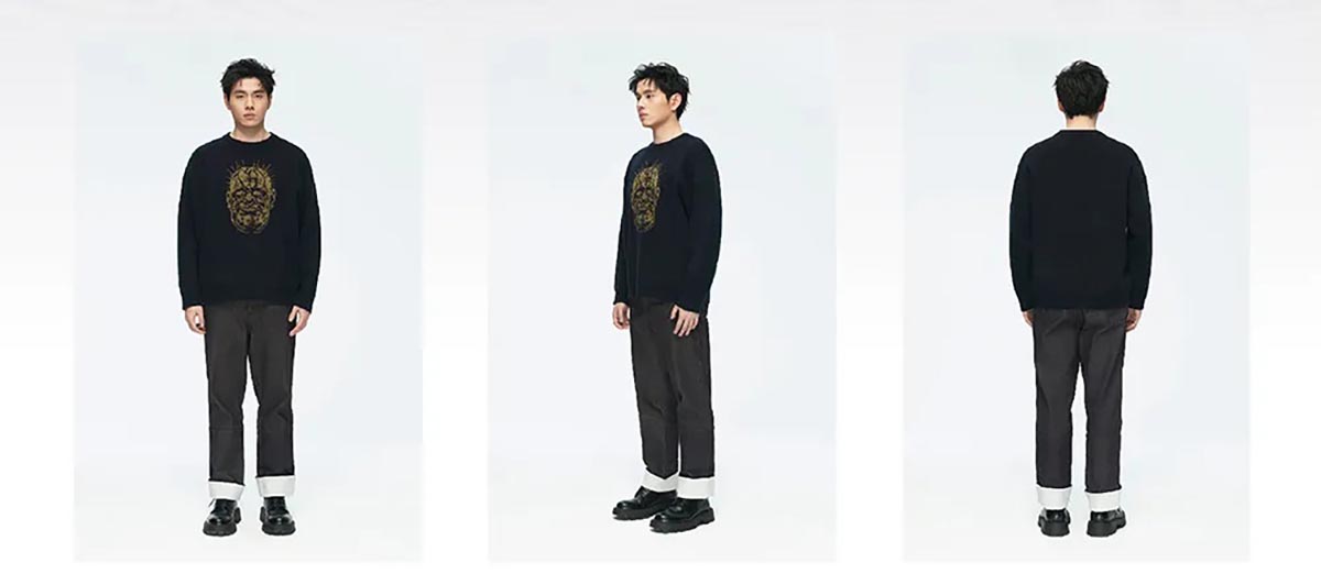 黒神話：悟空 Elder Jinchi 金池長老リバーシブルセーター