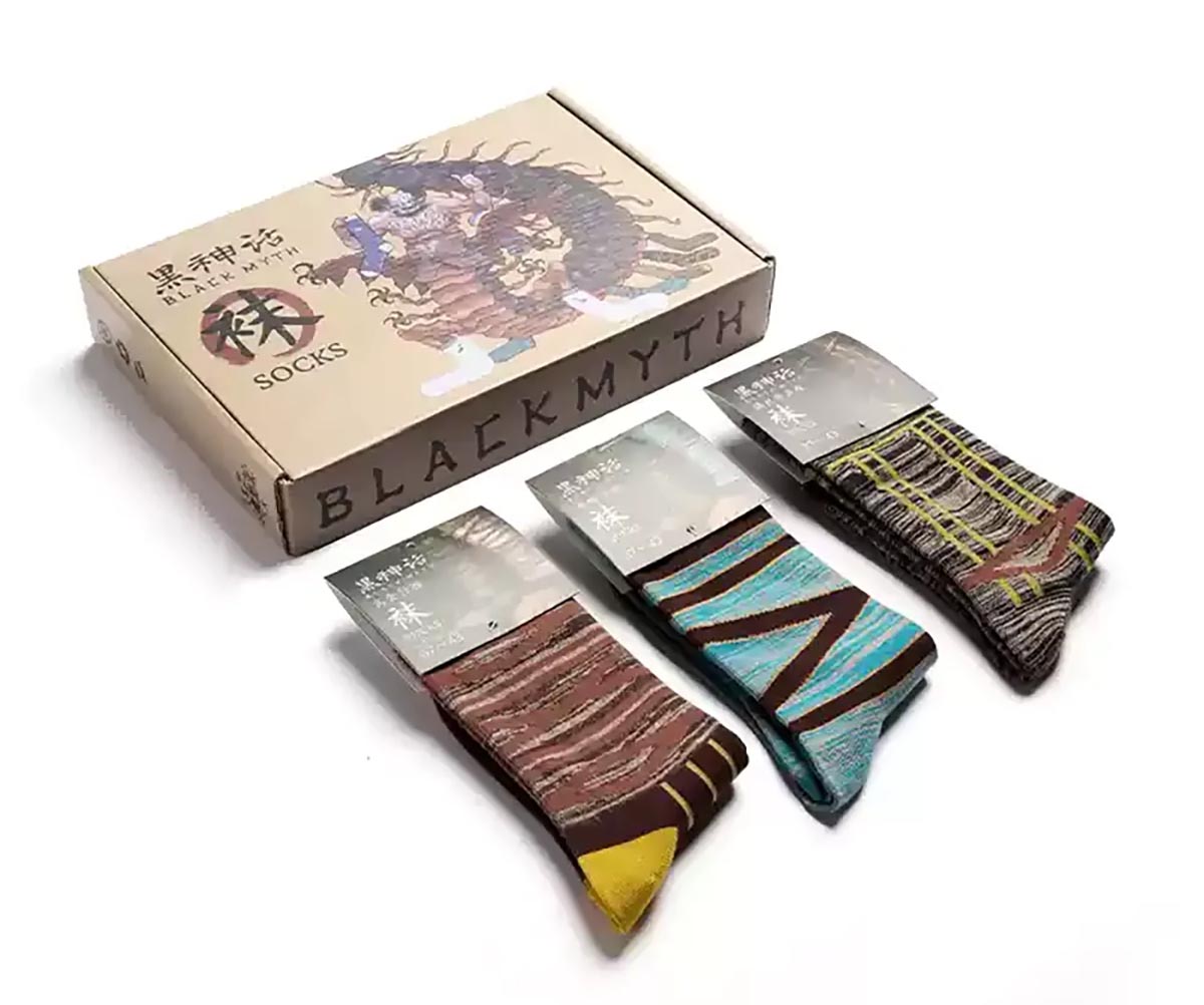 黒神話:悟空 Iron Leg レッグアーマー•ソックス 3足セット