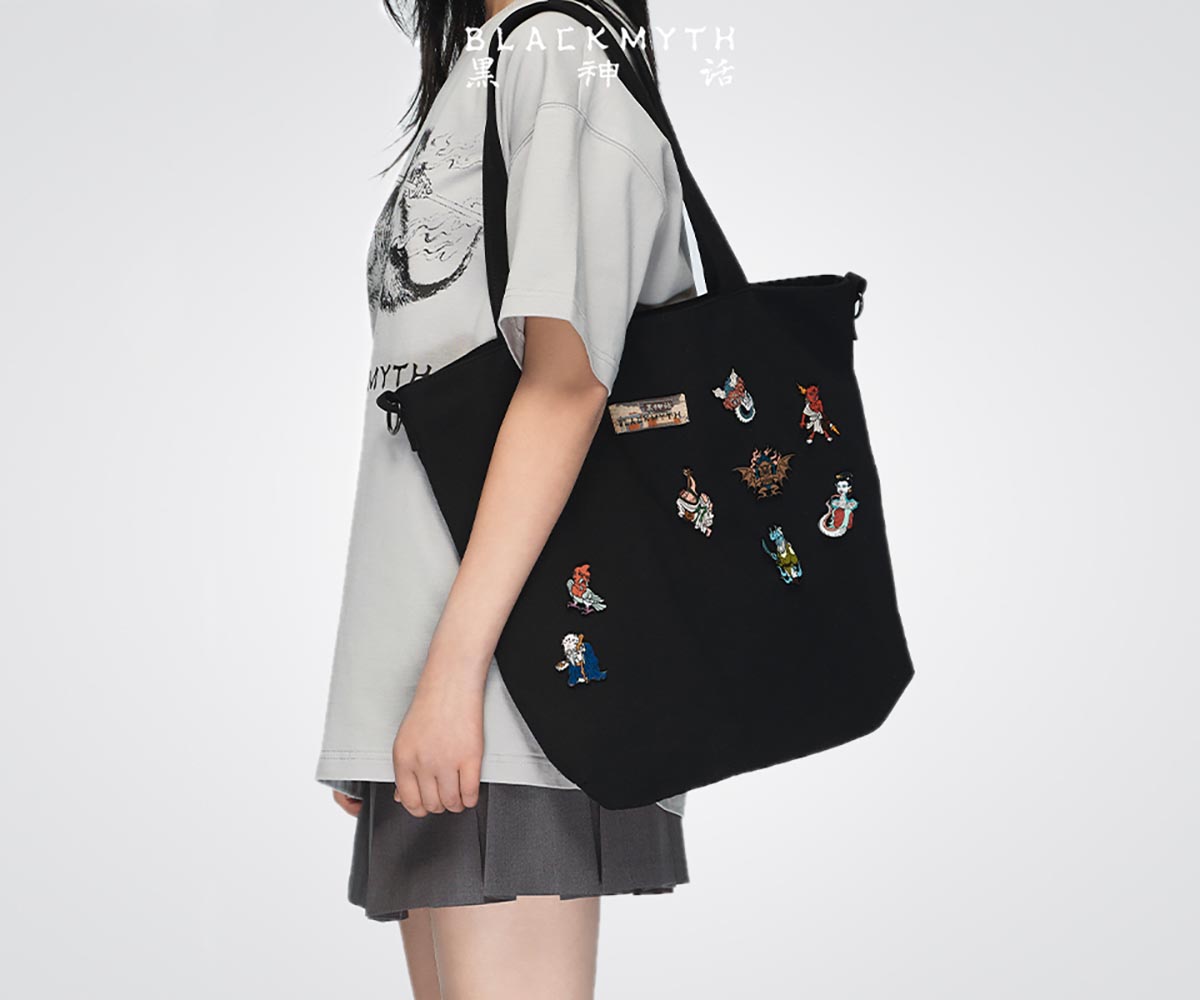 黒神話:悟空 Inner Peace 瞑想の天命人 キャンバストート