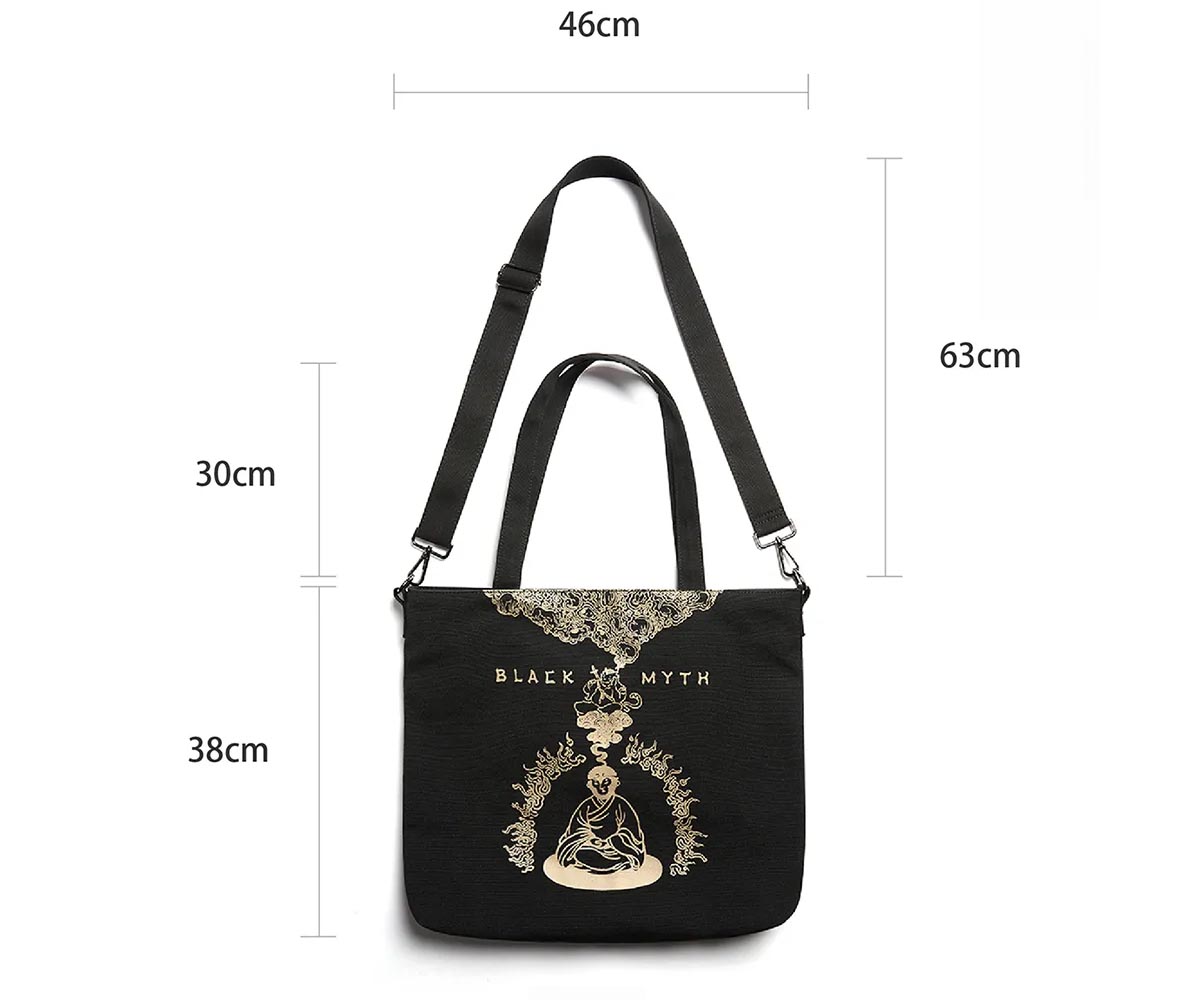 黒神話:悟空 Inner Peace 瞑想の天命人 キャンバストート