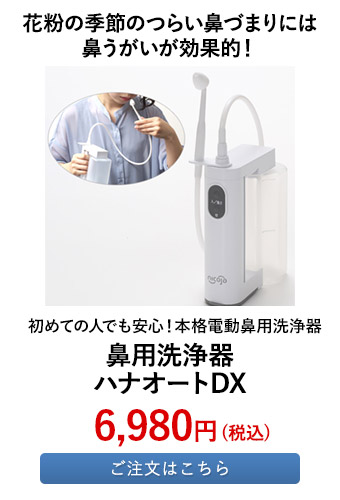 鼻用洗浄器 ハナオートDX