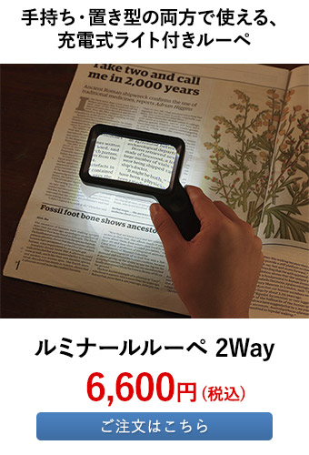 ルミナールルーペ 2Way