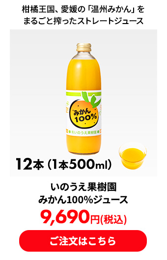 いのうえ果樹園 みかん100%ジュース
