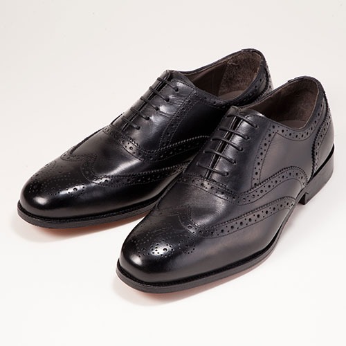 金谷製靴 カネカ 本革ボロネーゼ＆マッケイ製法ビジネスシューズ メダリオン 733