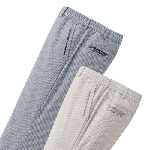 ストライプ柄イージーパンツ