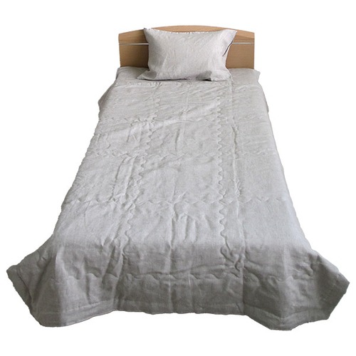 滋賀麻工業 日本製 洗えるリネンヘンプ 肌掛け布団