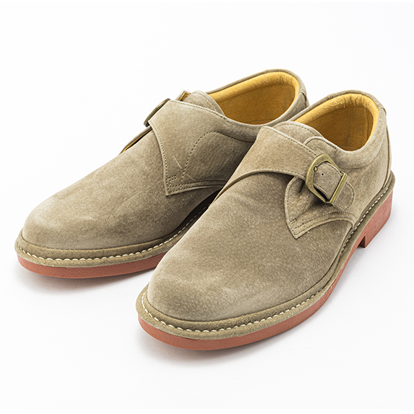 金谷製靴 カネカ 日本製 ピッグスキン ウォーキングシューズ ベルト 3822