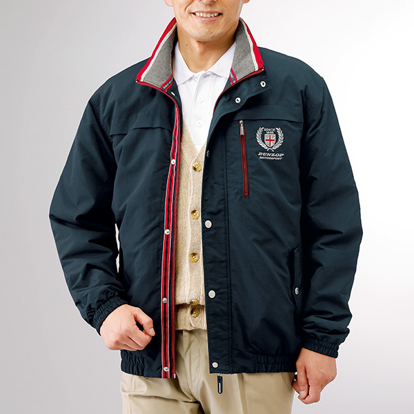 熱を逃がすな裏アルミブルゾン