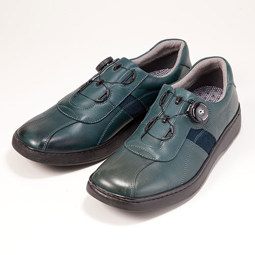 金谷製靴 カネカ 日本製 ソフト牛革ダイヤル式ウォーキングシューズ 4E 339