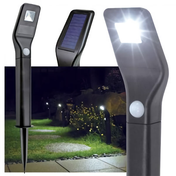 ゴトウ ソーラーLEDアプローチライト（威嚇フラッシュ付） 870439