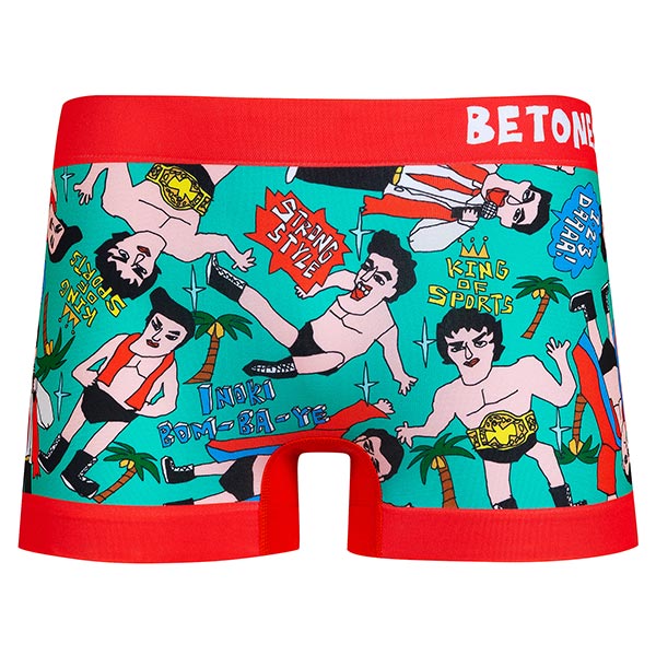 バビロンシステム BETONES 日本プロレス殿堂会 燃える闘魂「アントニオ猪木」ボクサーパンツ