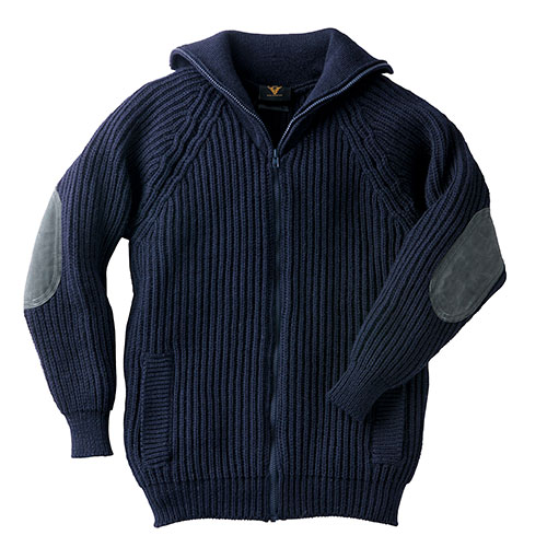 パークレインジャー ジップアップニットブルゾン