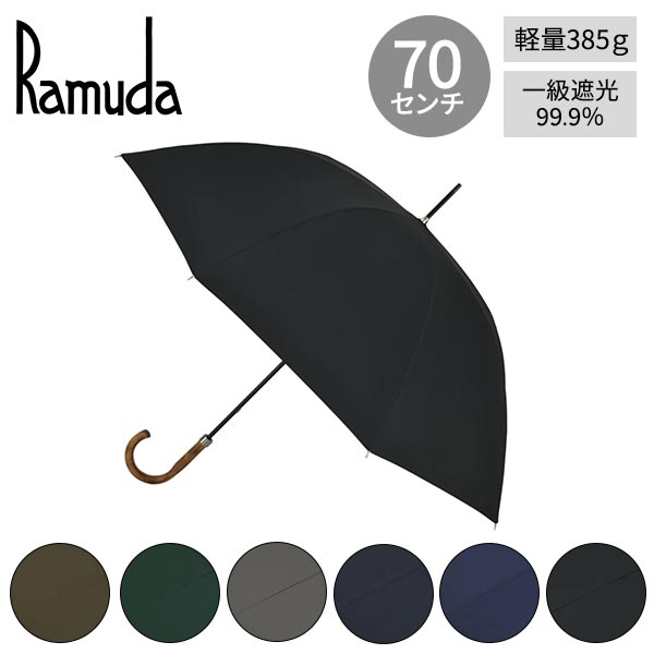 市原 Ramuda 遮光遮熱 大判長傘 ミノテック オールシーズン