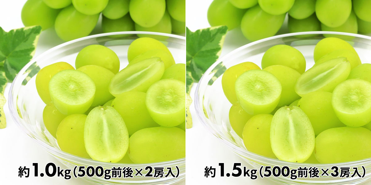 極上の甘さと香り!皮ごと楽しむ「秀品シャインマスカット」を期間限定販売