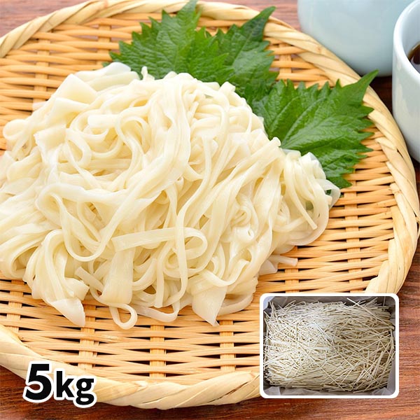【訳あり】お徳用 稲庭うどん 5kg 2箱（1箱2.5kg）
