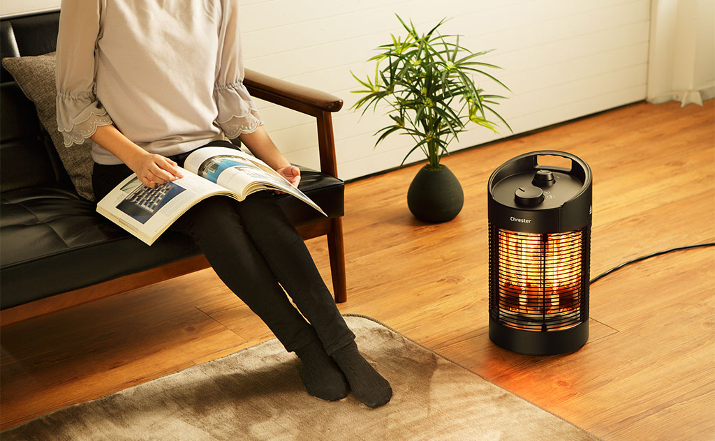子供や高齢者、ペットがいるご家庭に 3タイプから選べる、安心・安全な防水遠赤外線ヒーター