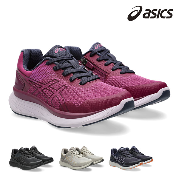 アシックス商事 ニーズアップ ウォーキングシューズ メッシュ（ファスナー付）4E 1242A020