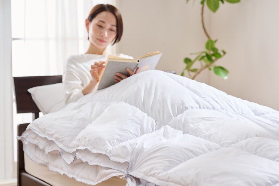 羽毛を超える驚きの暖かさ！世界が認めた人工羽毛「プリマロフト」の寝具シリーズ