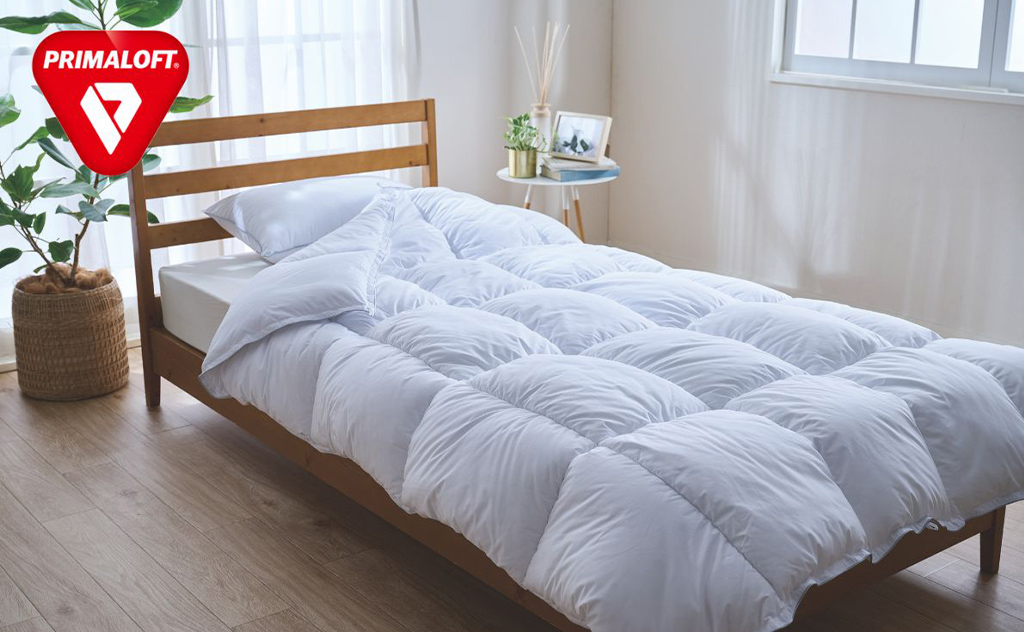 羽毛を超える驚きの暖かさ！世界が認めた人工羽毛「プリマロフト」の寝具シリーズ