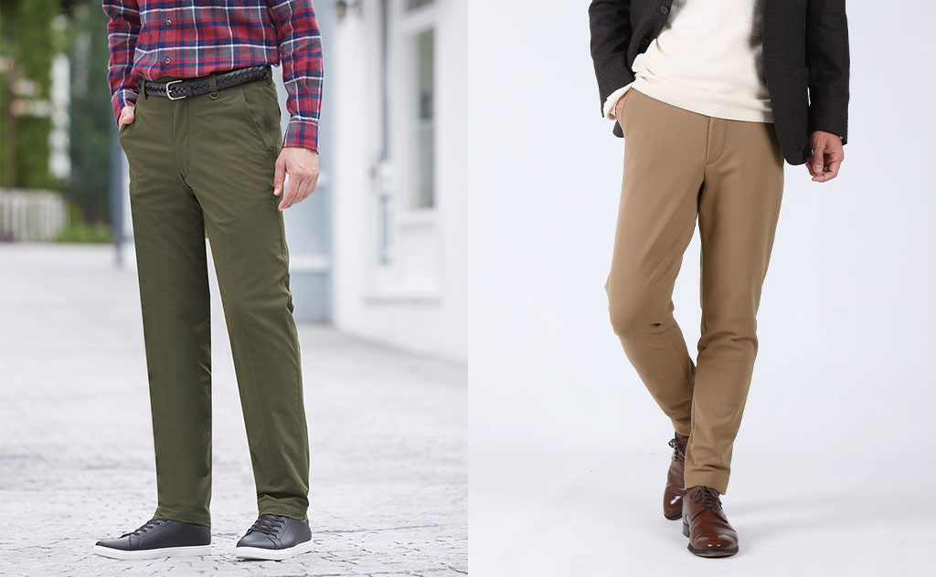 暖かくておしゃれに決まる　50代以上におすすめの冬パンツ6選