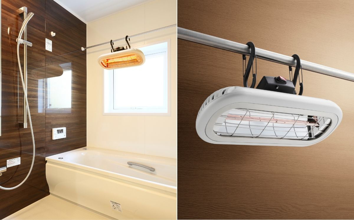 【期間限定2,000円OFFクーポン】寒い時期のヒートショック対策に 1秒で暖かくなる「お風呂ヒーター」