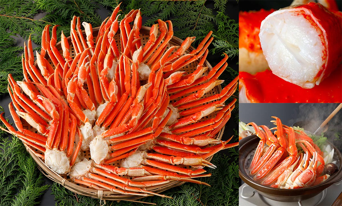 年内ラストチャンス!カニの人気商品が最大2,000円OFFの “特別価格”で登場!-【期間限定】年内12/23まで!