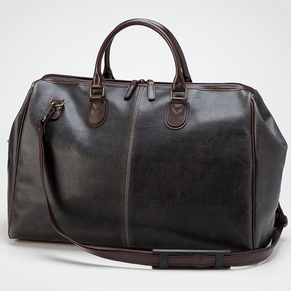 ブレリアス 日本製 ファスナーダレスボストン