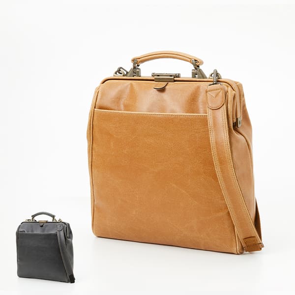 ブレリアス アンティーク調合皮 3WAYダレスリュック 縦型