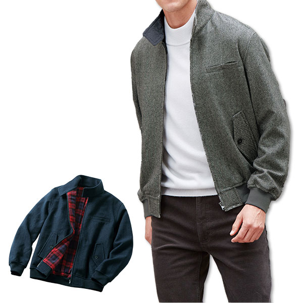フレンドリー 王道ウール混スイングトップブルゾン 449090 1着