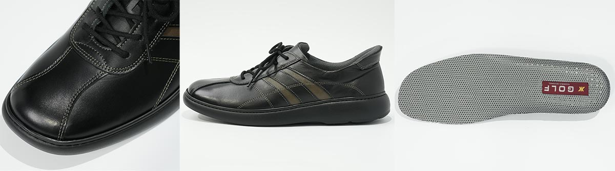街歩きにおすすめ「金谷製靴」ラクに履ける本革ウォーキングシューズ