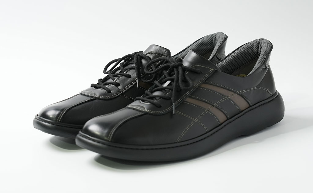 街歩きにおすすめ「金谷製靴」ラクに履ける本革ウォーキングシューズ