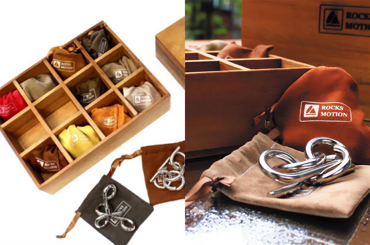 ギフトにもおすすめ！大人も楽しめるおしゃれな立体パズル「ロックスモーション」