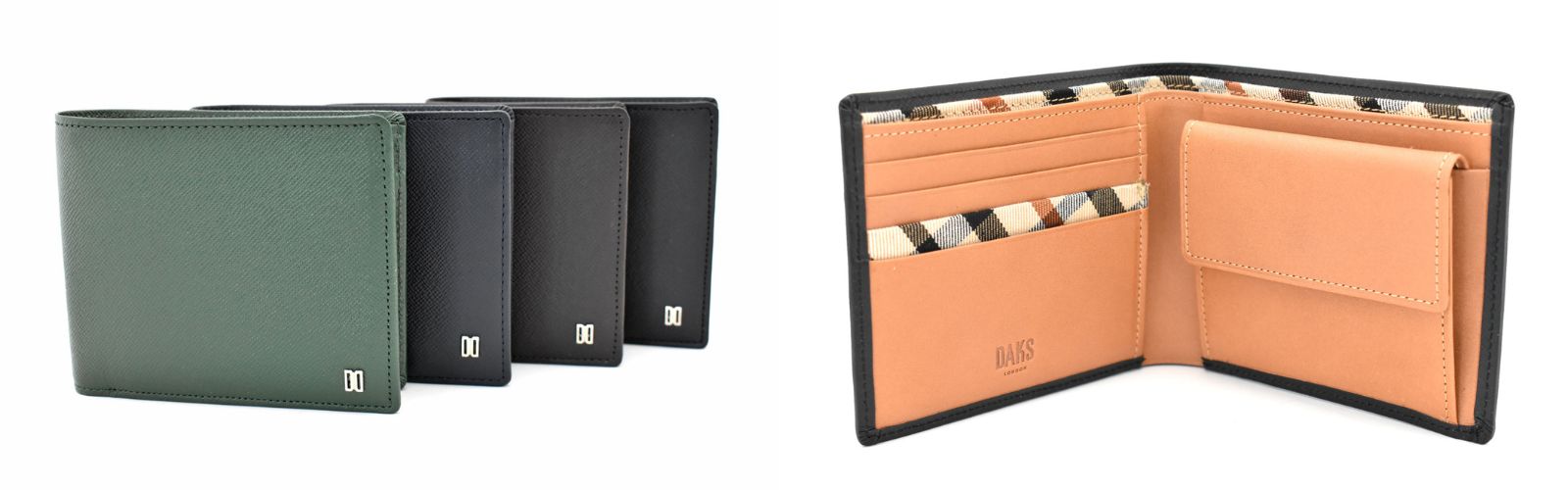 英国王室御用達ブランド「DAKS(ダックス)」に新作「Luster(ラスター)」シリーズの財布各種が登場
