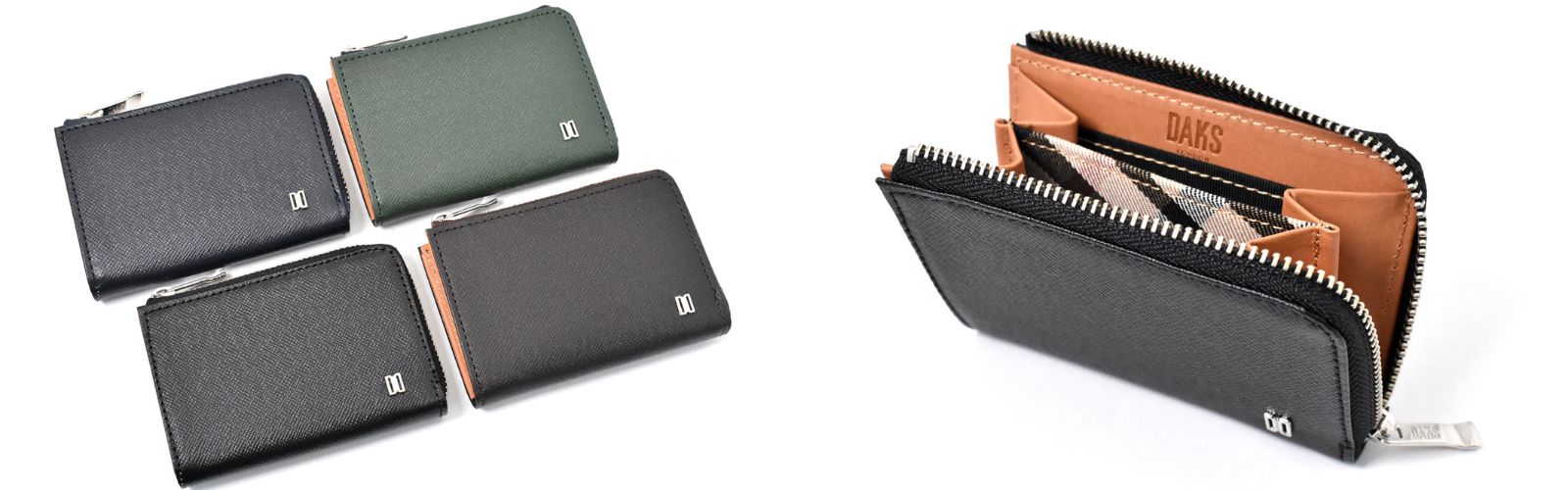 英国王室御用達ブランド「DAKS(ダックス)」に新作「Luster(ラスター)」シリーズの財布各種が登場