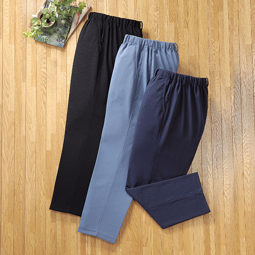 彩香 日本製 エアロタッシェ涼やかパンツ 3色組 3099 1セット