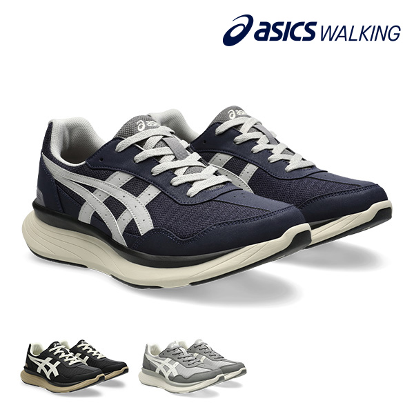 アシックス商事 ニーズアップ 紳士 ウォーキングシューズ メッシュ 4E 1241A011