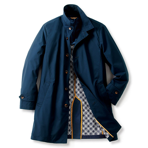 洗練ステンカラーコート