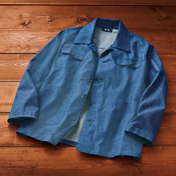 日本製広島デニムシャツジャケット