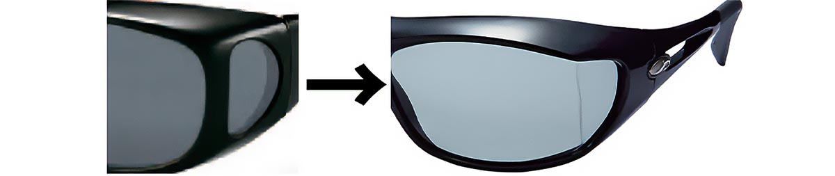 「度付きは高い」「鼻に跡がつく」を解決！普通のサングラスとは一線を画す、お悩み解決アイウェア。