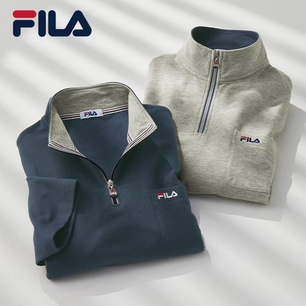 フレンドリー FILA(フィラ) ハーフジップトレーナー