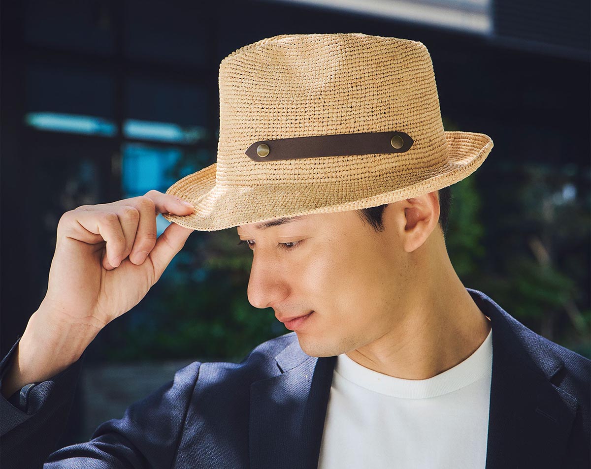 140年以上愛される「田中帽子店」の麦わら帽子から今夏の新モデルが登場