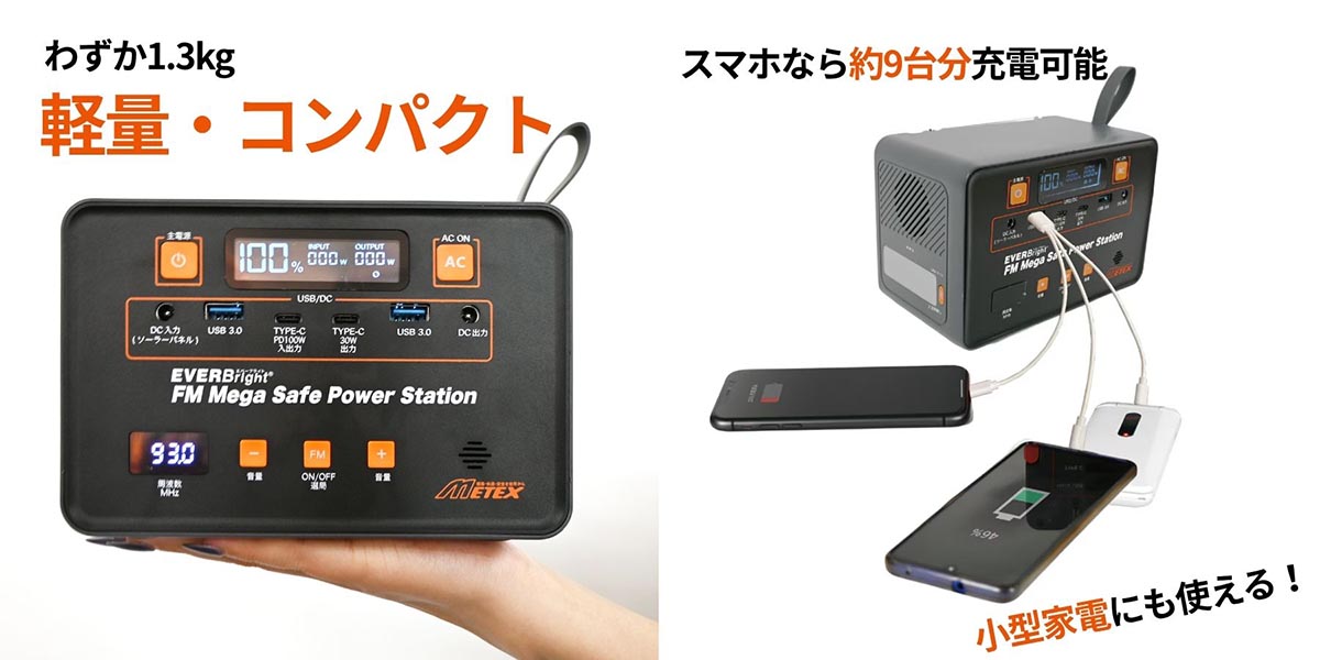 ポータブル電源&ソーラーパネル最新モデルが41%オフ!「もしも」のために備えておきたい おすすめ防災グッズ