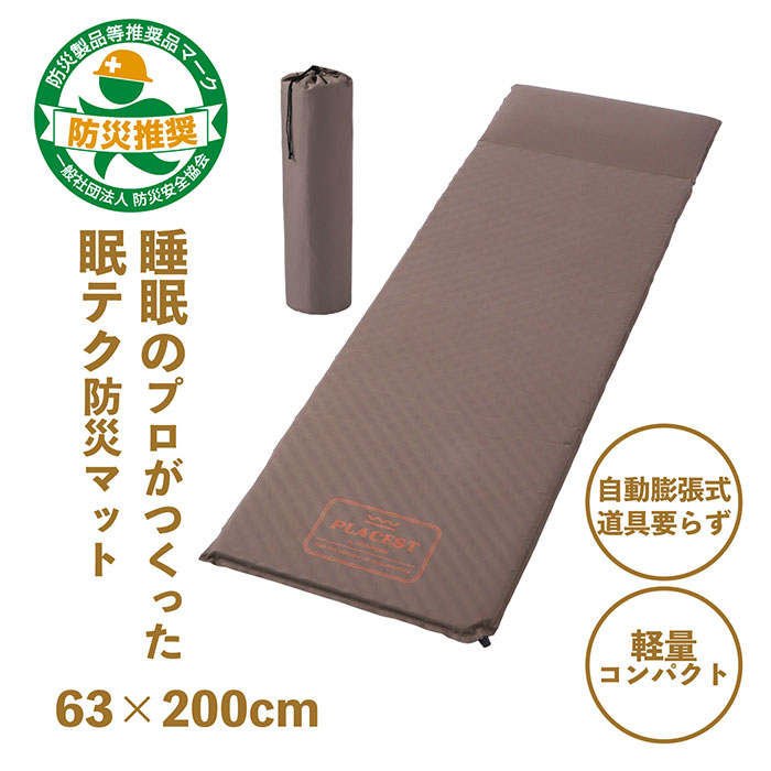 nishikawa PLEASEST（プレセスト） 枕付き防災マット