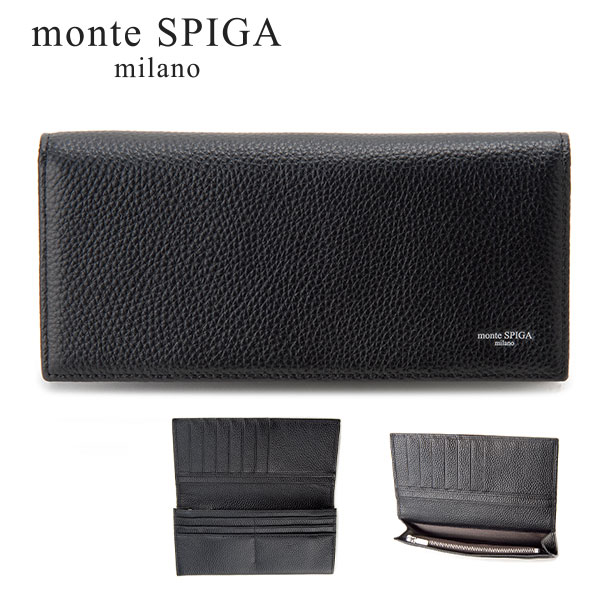monte SPIGA モンテスピガmonteSPIGA-MOSMSP010BK [カードケース レザー] モンテスピガ monte SPIGA MOSMSP007BK 本革財布 -