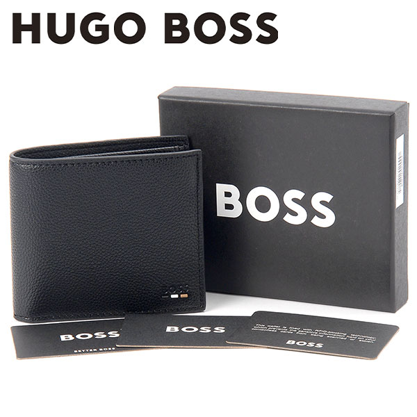 HUGOBOSS ヒューゴボス 二つ折り財布 HG50536511-001 1点 HUGOBOSS ヒューゴボス 二つ折り財布 HG50536511-001 1点