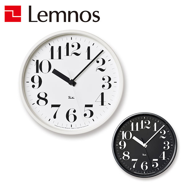 Lemnos レムノス RIKI STEEL CLOCK（リキ スチール クロック） WR08-25 1個