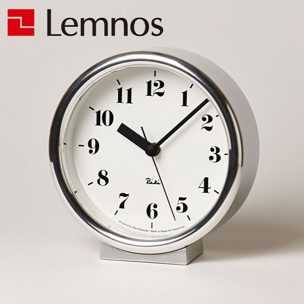 Lemnos レムノス RIKI ALUMINUM CLOCK（リキ アルミニウム クロック