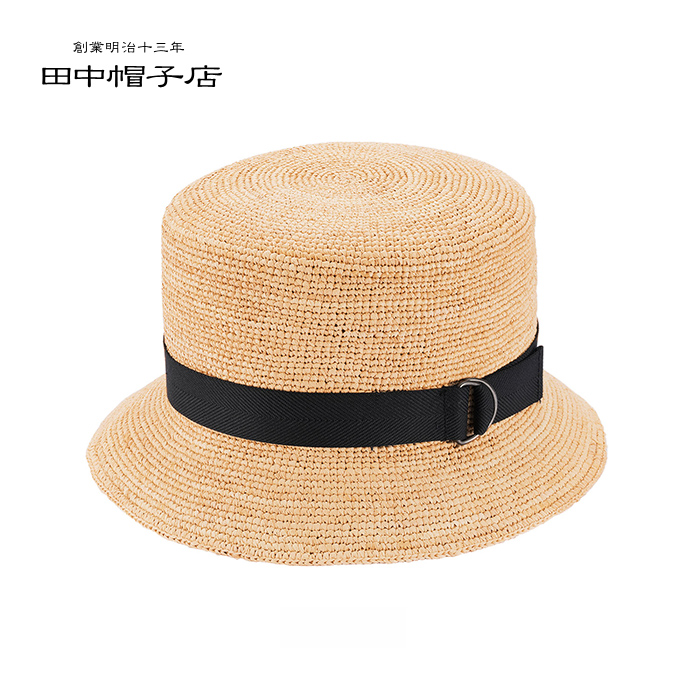 田中帽子店 Corta（コルタ） ラフィア バケットハット UK-H129 1個